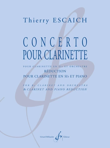 Concerto pour clarinette. Réduction Visuell